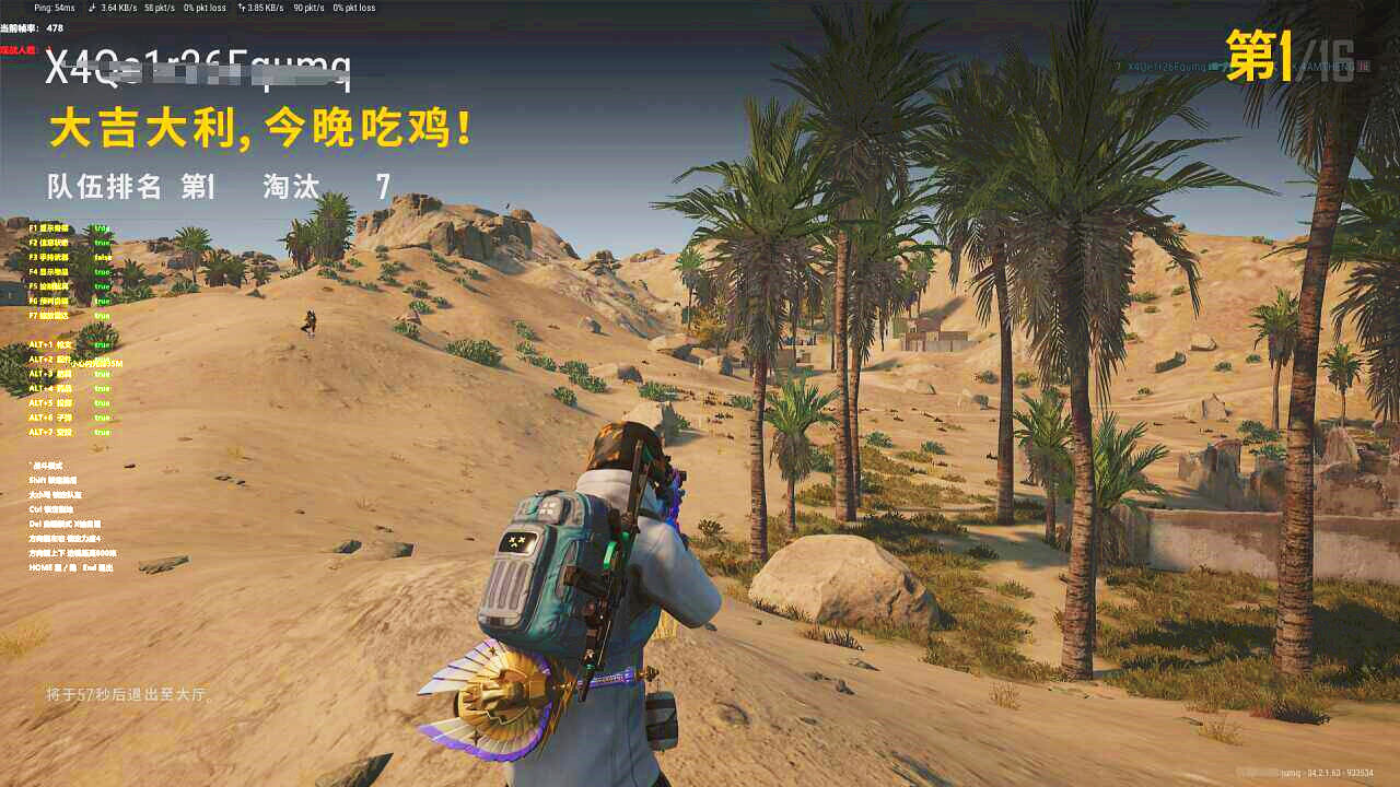 绝地求生辅助效果图