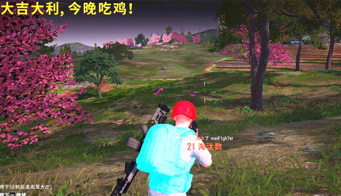 PUBG插件,绝地求生BUG插件,除草效果图