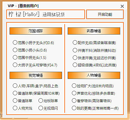 绝地求生拐子插件效果图