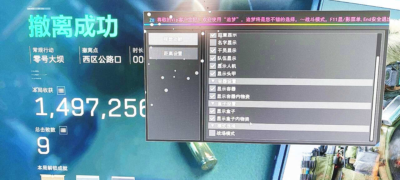 三角洲追梦辅助效果图